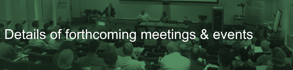 Future Meetings and Events 2025 draft (not to be published)