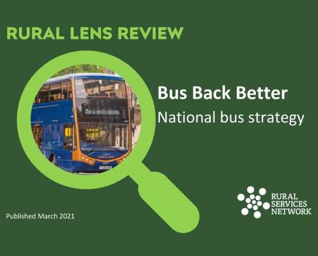 Rural Review of Bus Back Better - National bus strategy