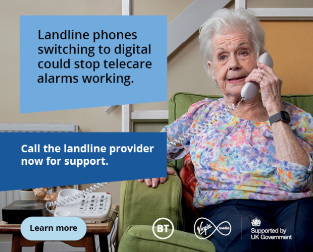 Keeping Telecare Alarms Working During the Digital Landline Switchover