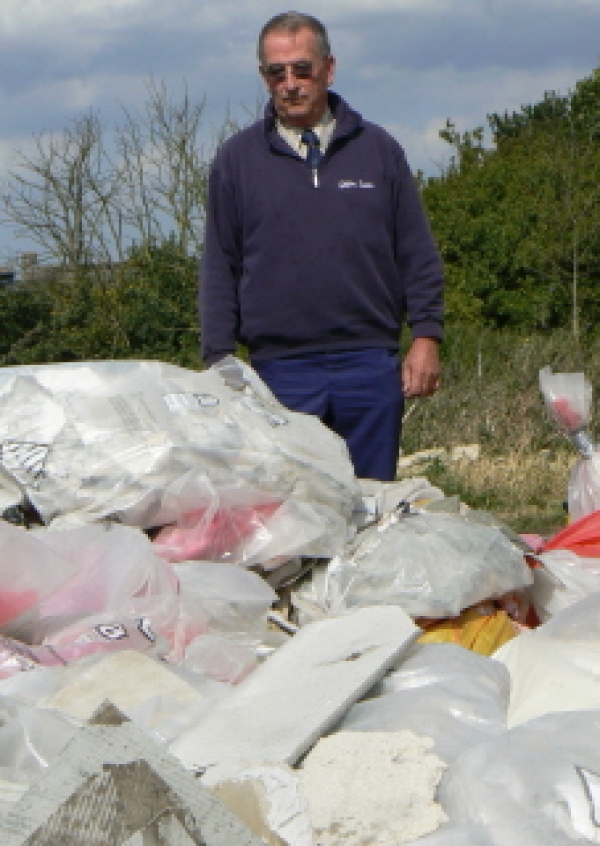 Warning follows rise in fly-tipping